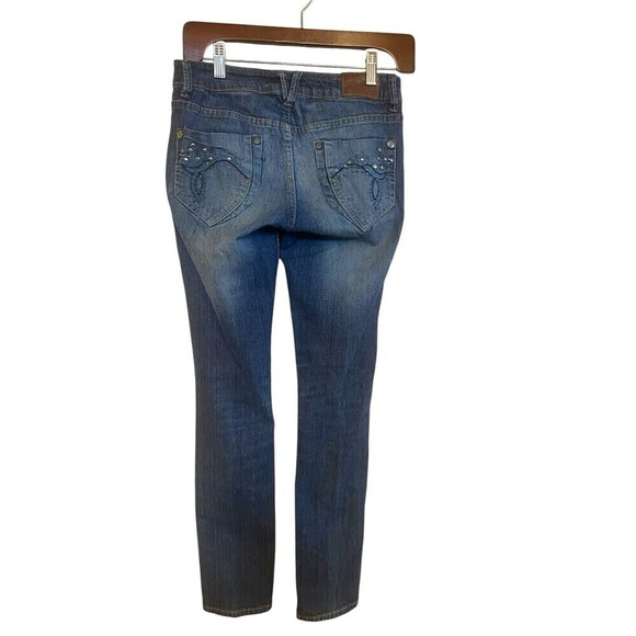 Vintage Y2K Paris Blues Jeans Sz.3 Straight Leg - Picture 2 of 4
